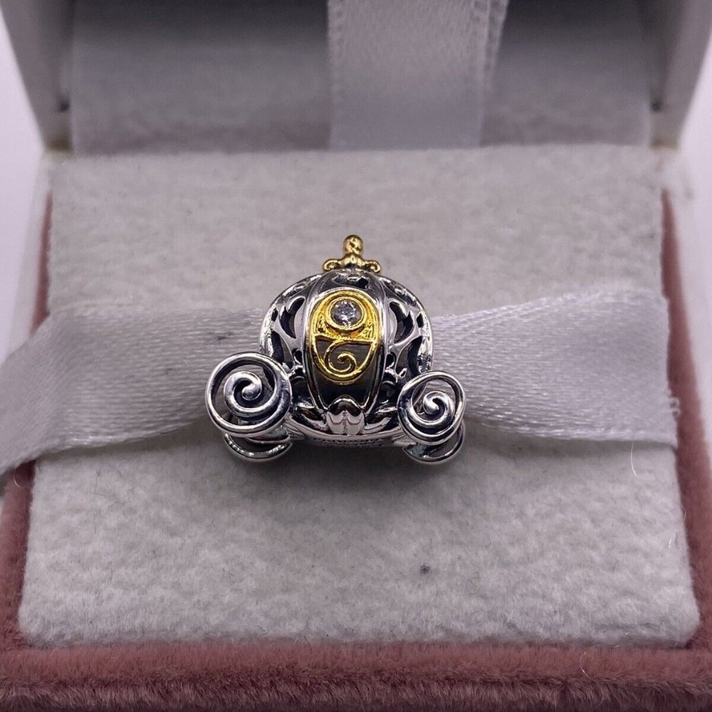 Pandora Disney 100th Anniversary Cinderella's Enchanted Carriage Charm
